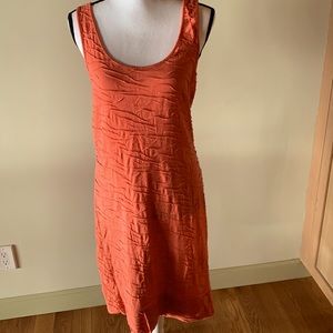 Toad and Co Samba Wave Tank Dress Spiced Coral L